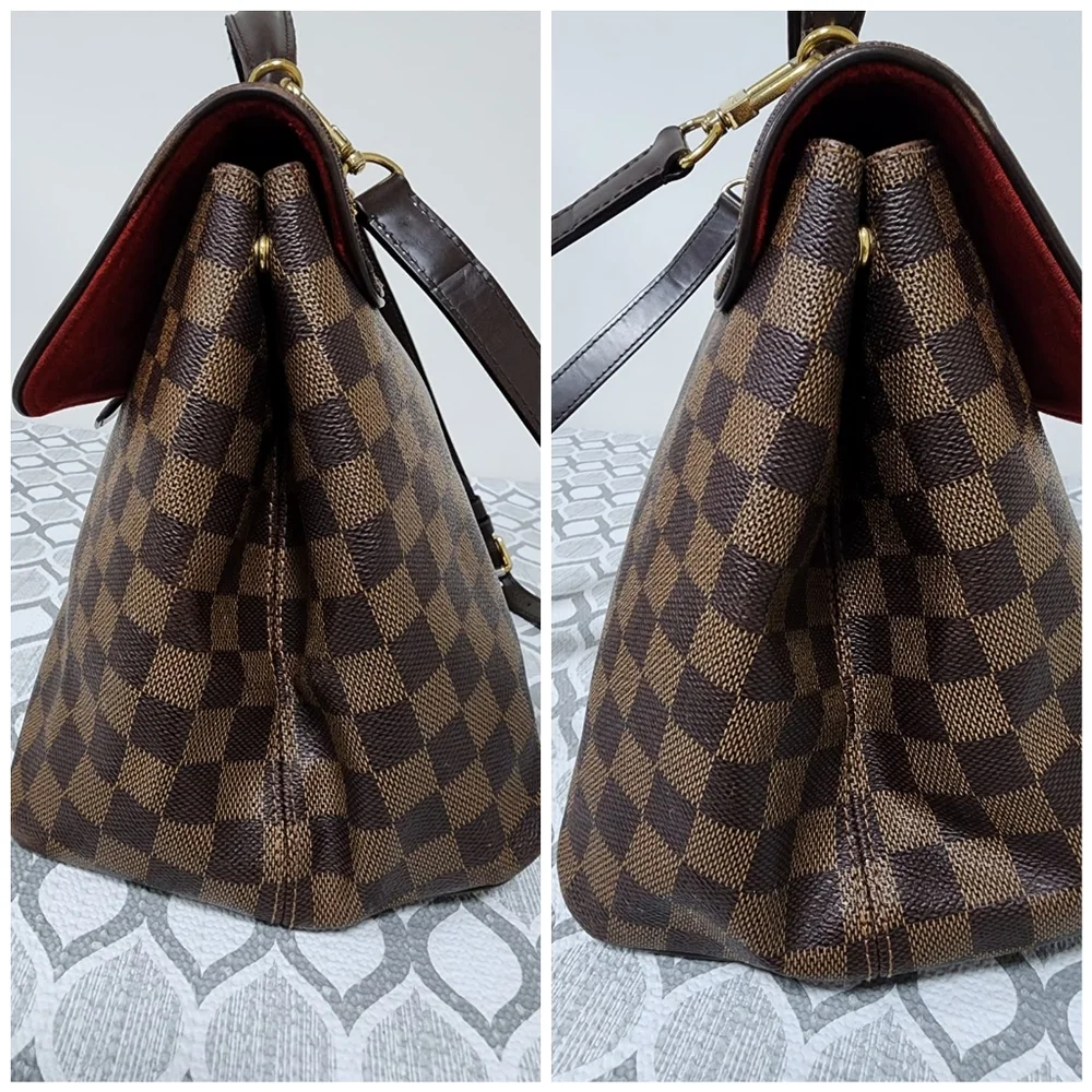 Louis Vuitton Damier Canvas Bergamo MM Bag - Picture 8 of 13